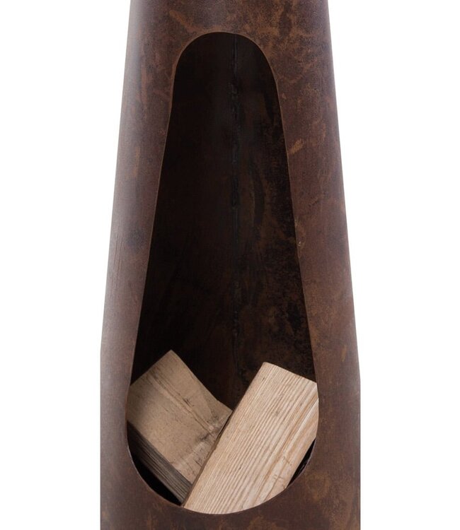 Redfire Thor Mini Vuurhaard Handgemaakt H110xD30 cm Roest