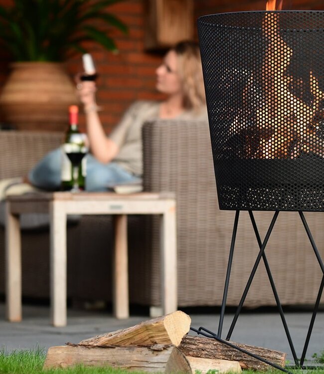 Redfire Amarillo Vuurkorf Zwart