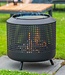 Redfire Midland vuurkorf met BBQ-grill, zwart