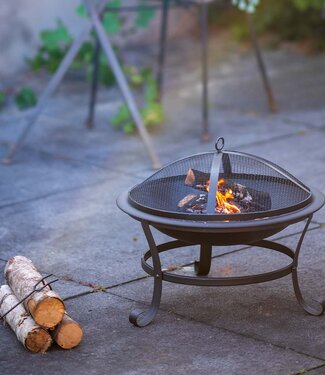 Redfire Atlanta Vuurschaal Zwart