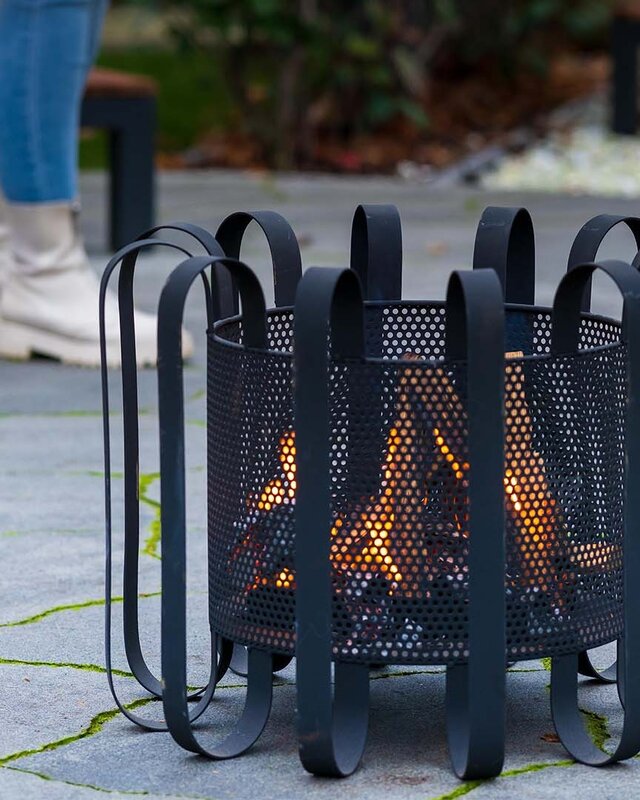 Redfire Kester Vuurkorf Zwart