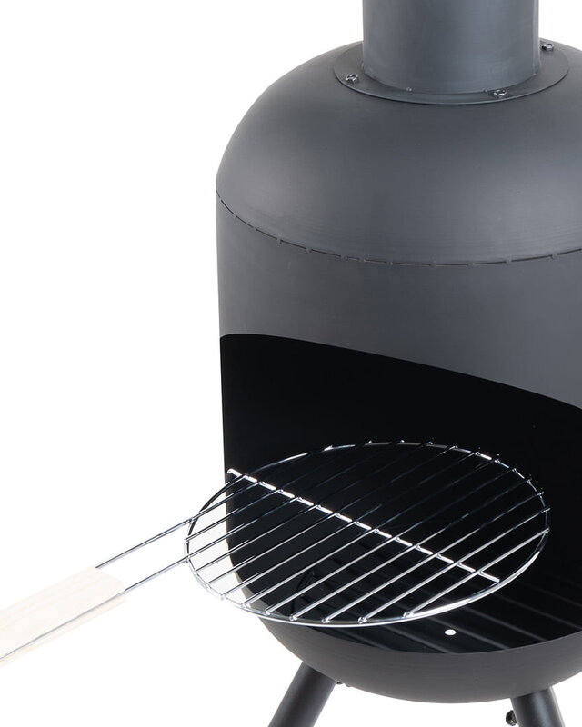 Redfire Fuego Grote Zwarte Vuurhaard H146 x B40 Cm