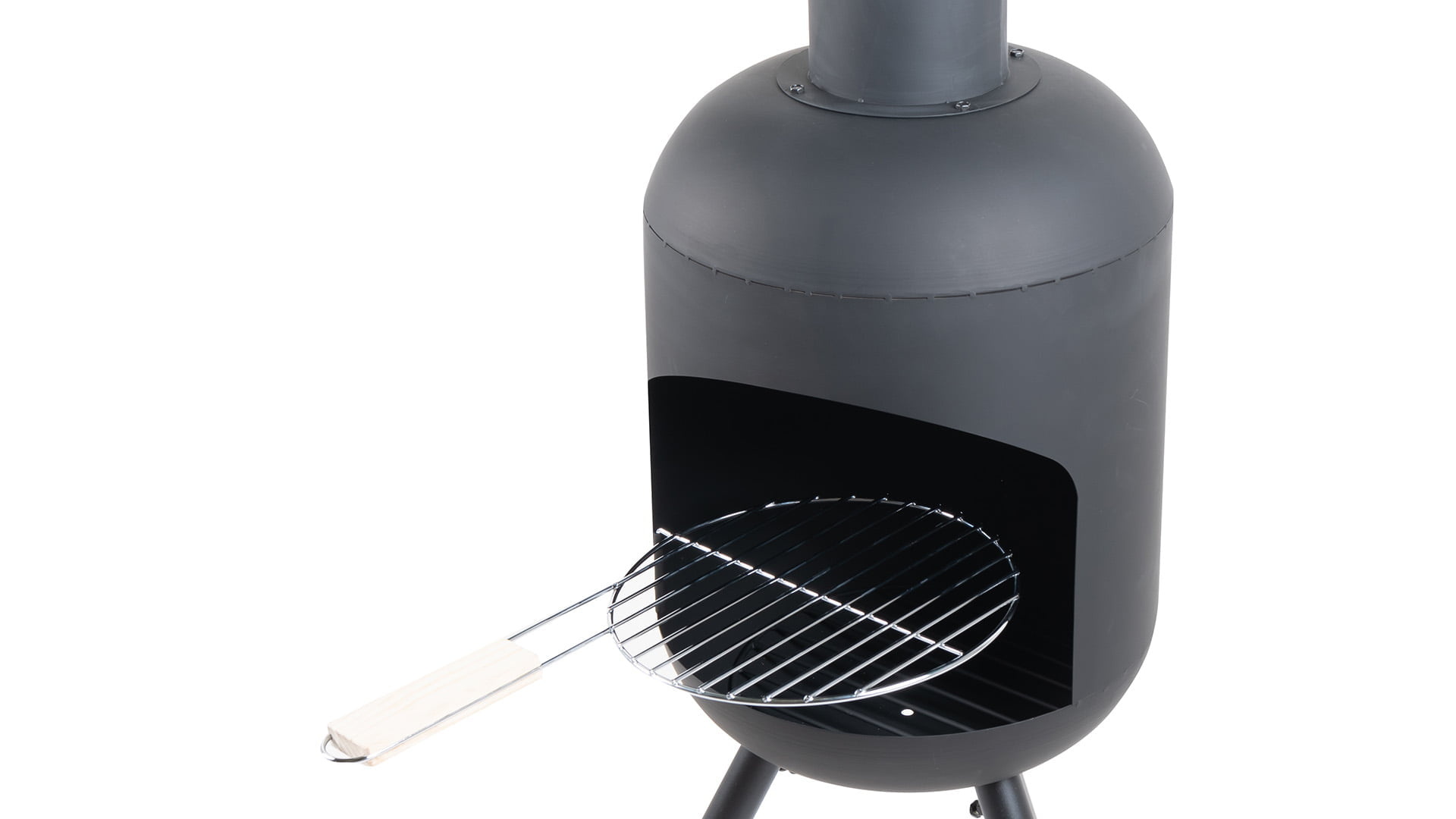 Redfire Fuego Grote Zwarte Vuurhaard H146 x B40 Cm