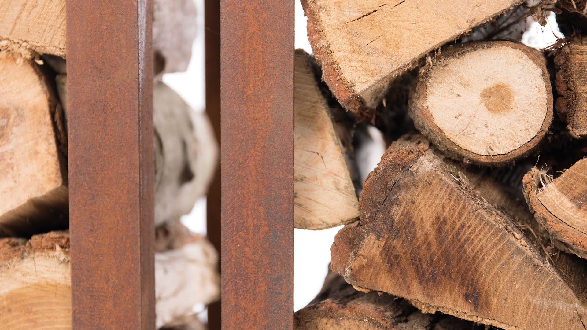 Redfire Hodr Handgemaakt Houtopslagbox 50 cm Roest