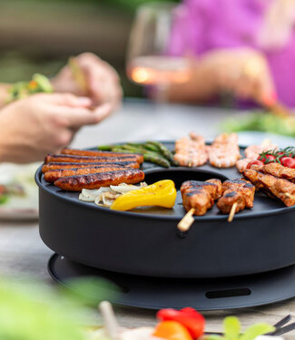 Onyx Mesa tafel vuurschaal/grill zwart