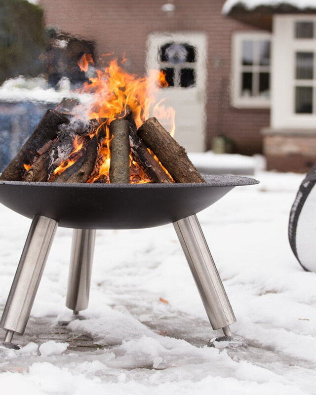 Redfire Chicago Vuurschaal Zwart H62 x B76 Cm