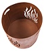 Redfire Kiruna Vuurkorf Handgemaakt Roest H40 x D40 Cm
