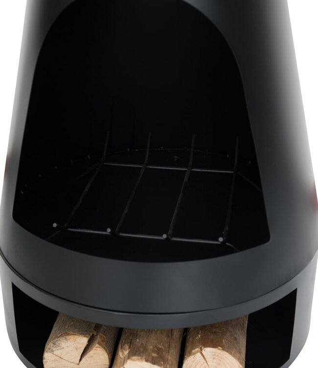 Redfire Kingston Vuurhaard Middelgroot Zwart H120 x D44 Cm