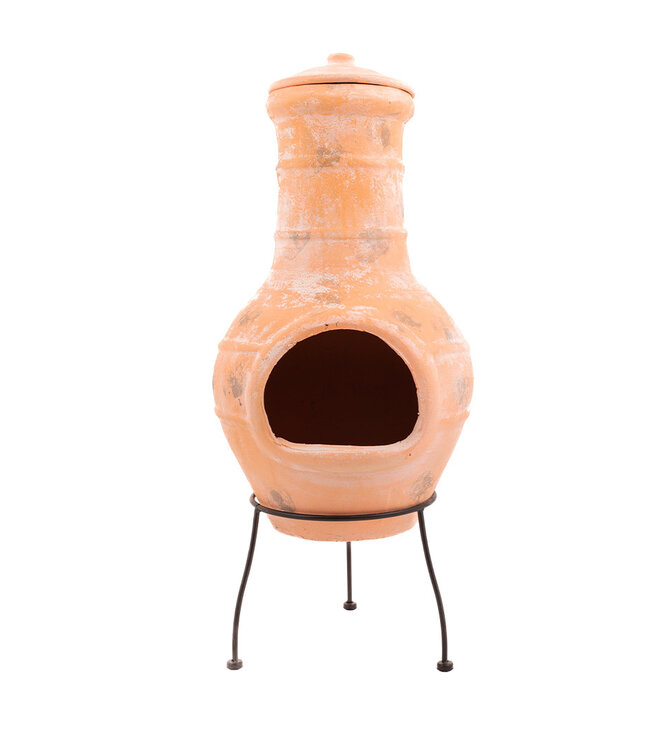Redfire Chimenea Lima Kleihaard beige H85 x D36 Cm