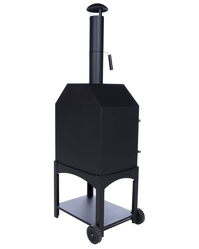 Redfire Lorenzo Buitenoven Zwart H160 x B46 Cm