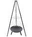 Redfire El Paso Barbecuedriepoot Zwart/Zilver H172 x B108 Cm