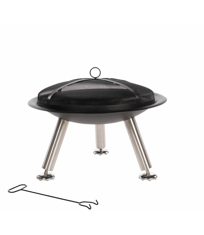 Redfire Chicago Vuurschaal Zwart H62 x B76 Cm