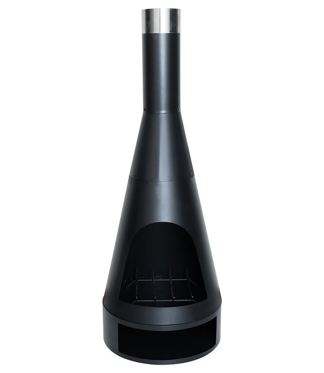 Redfire Kingston Vuurhaard Middelgroot Zwart H120 x D44 Cm