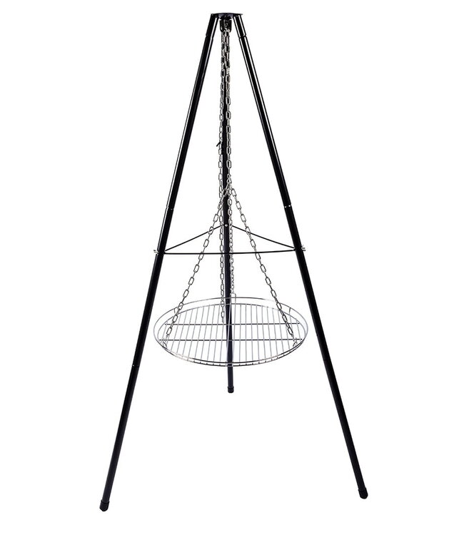 Redfire El Paso Barbecuedriepoot Zwart/Zilver H172 x B108 Cm