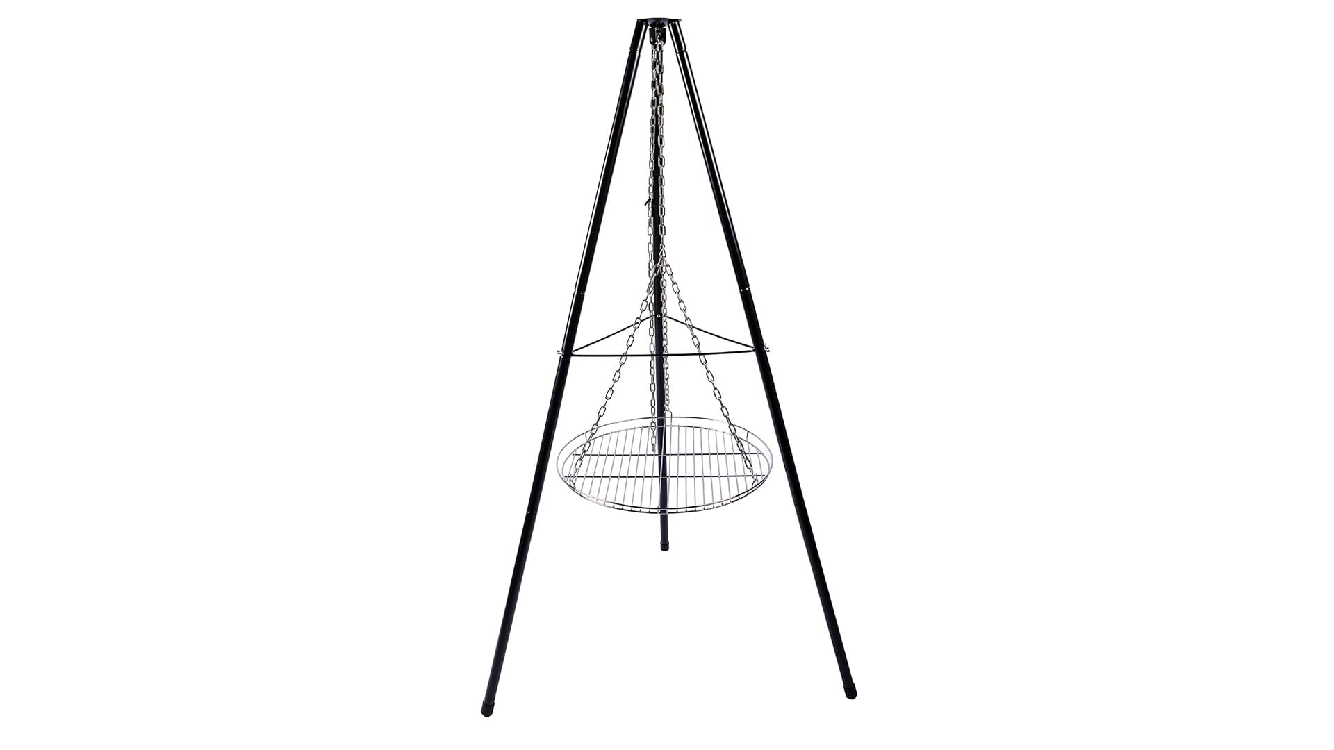 Redfire El Paso Barbecuedriepoot Zwart/Zilver H172 x B108 Cm