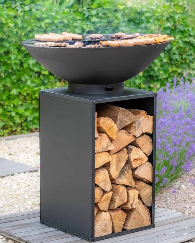 Redfire ONYX Klassieke Barbecue H101 x D80 cm Zwart