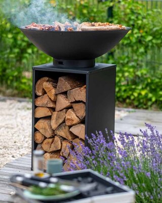 Redfire ONYX Klassieke Barbecue H101 x D80 cm Zwart