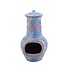 Redfire Chimenea Colima Kleihaard Blauw/Rood H68 x D31 Cm