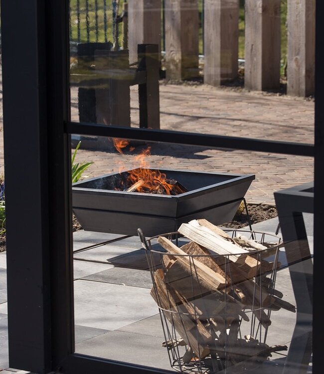 Redfire Reso Vuurschaal Zwart/Industrieel B61 Cm