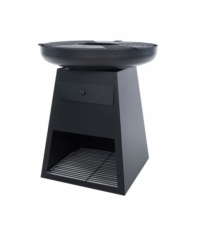 Redfire Havana Barbecue Plancha Grill Zwart GH92 x D82 Cm