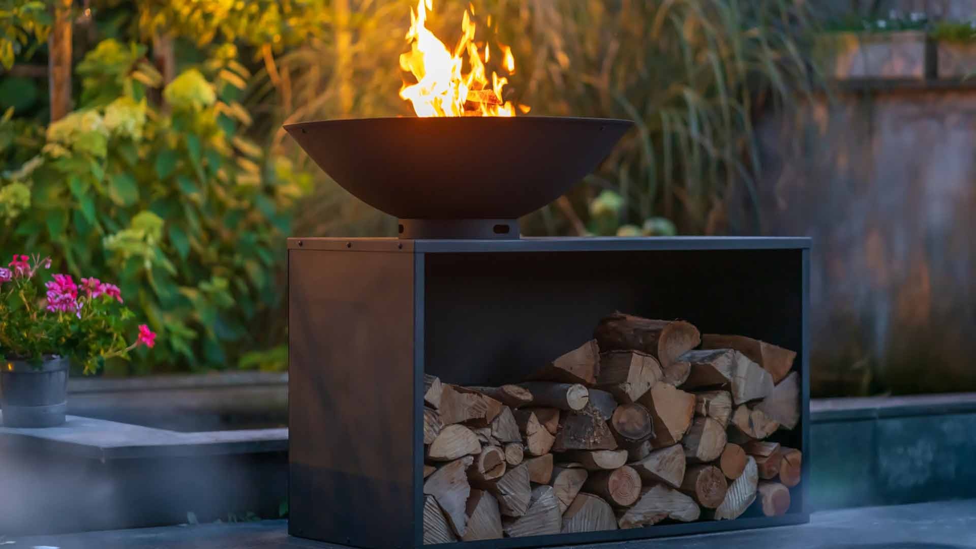 Redfire ONYX BBQ-Tafel 80 cm Zwart 125 x 80 x 95 cm