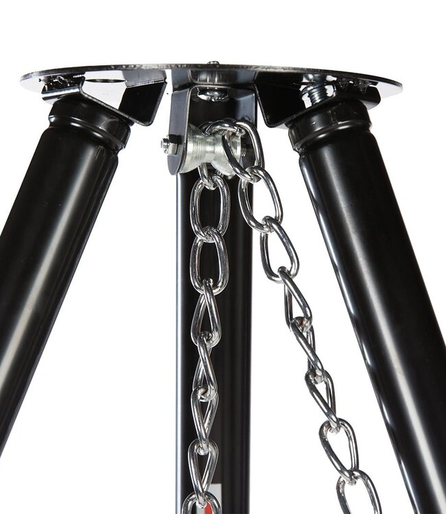 Redfire Barbecue-driepoot Zwart/Zilver H168 x B115 Cm