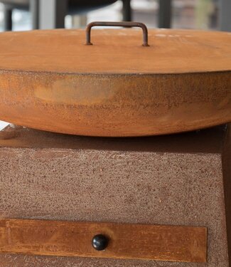 Redfire Deksel Orion Classic 82 cm Roest