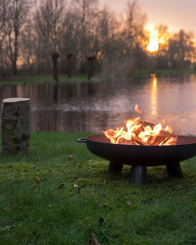 Redfire Salo Classic Vuurschaal 60 cm Zwart