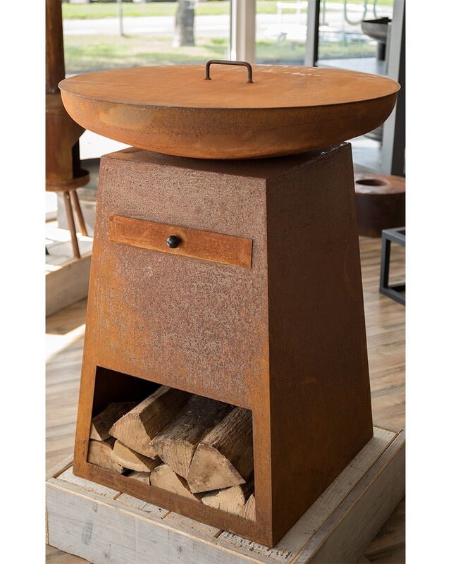 Redfire Deksel Orion Classic 82 cm Roest