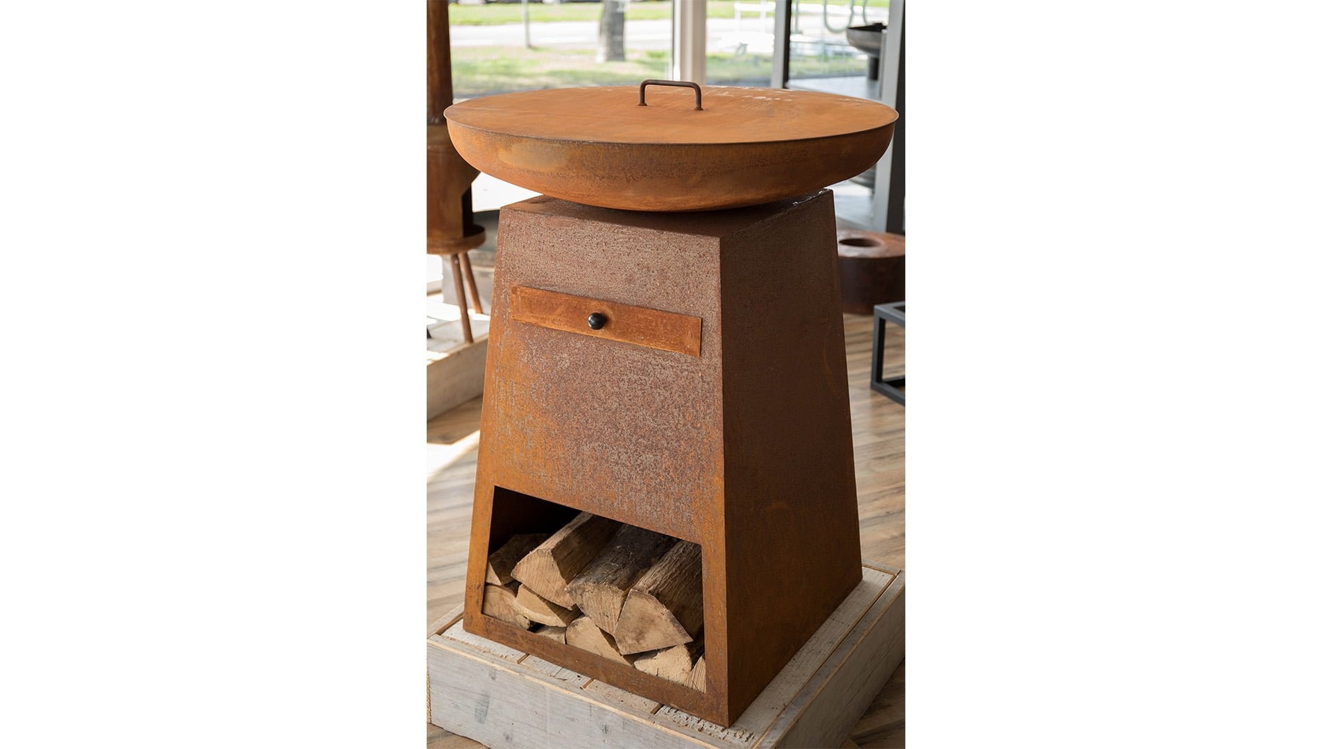 Redfire Deksel Orion Classic 82 cm Roest