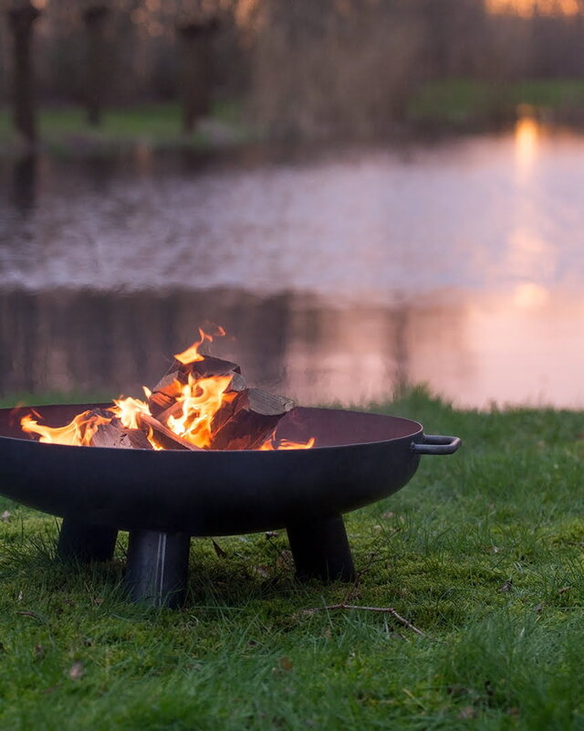 Redfire Salo Classic Vuurschaal 60 cm Zwart