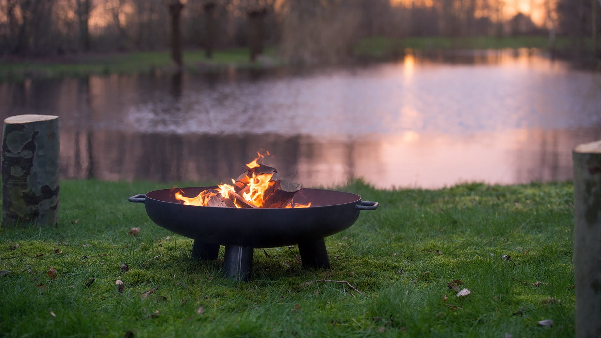 Redfire Salo Classic Vuurschaal 60 cm Zwart