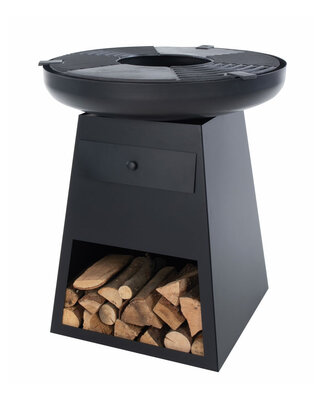 Redfire Havana Barbecue Plancha Grill Zwart GH92 x D82 Cm