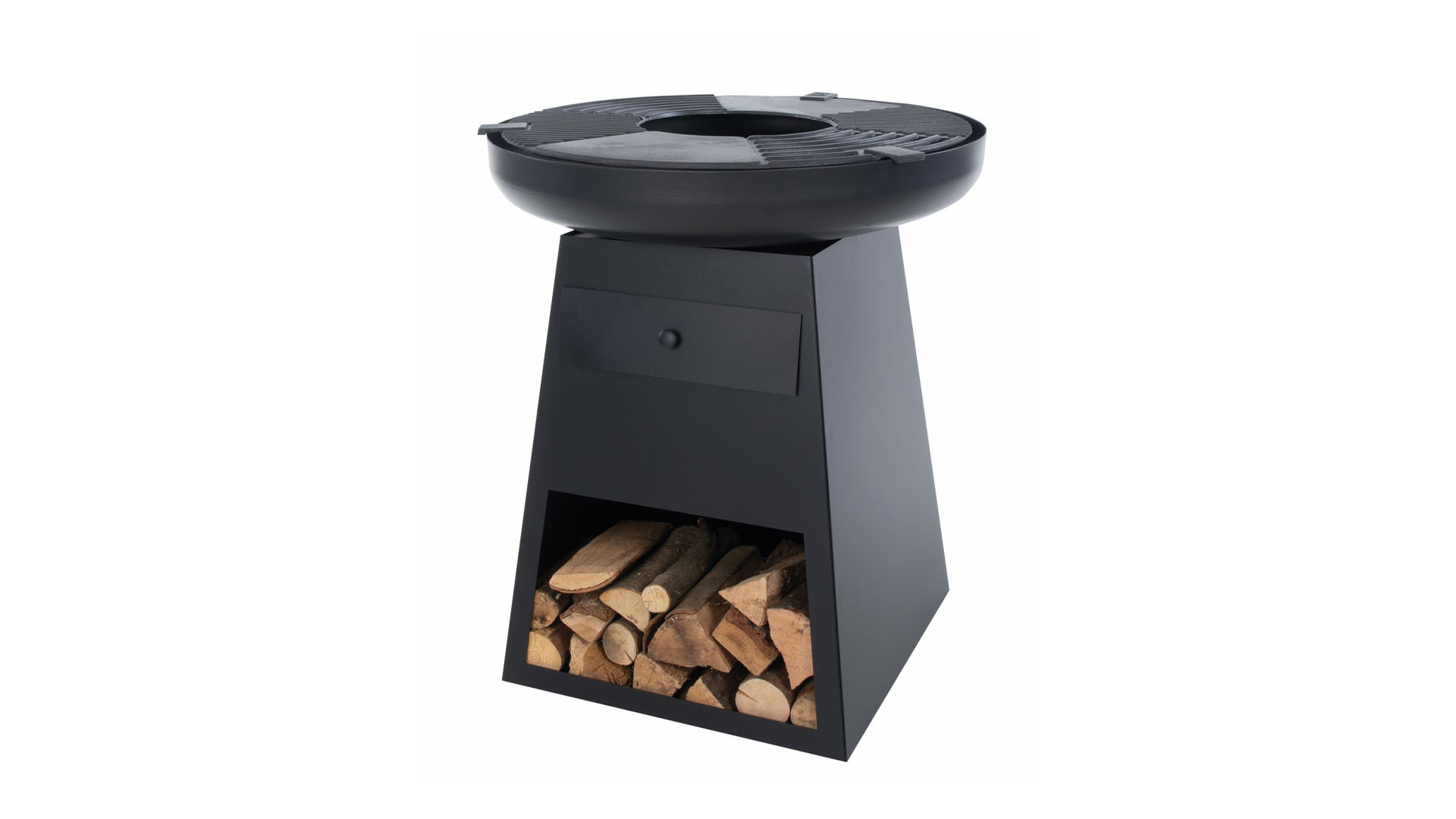 Redfire Havana Barbecue Plancha Grill Zwart GH92 x D82 Cm