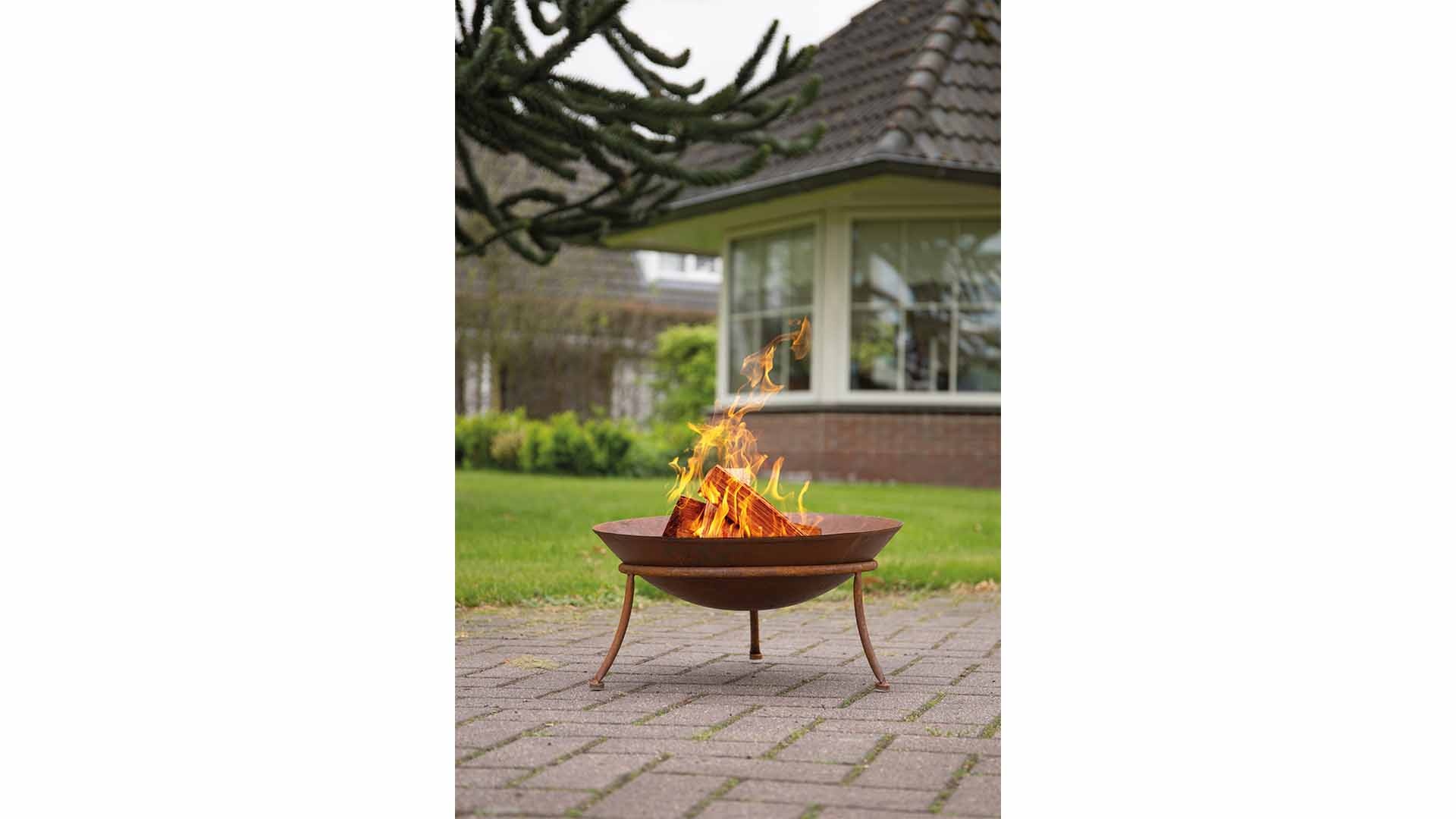 Redfire Tulsa Vuurschaal Roest H21 x D47 Cm