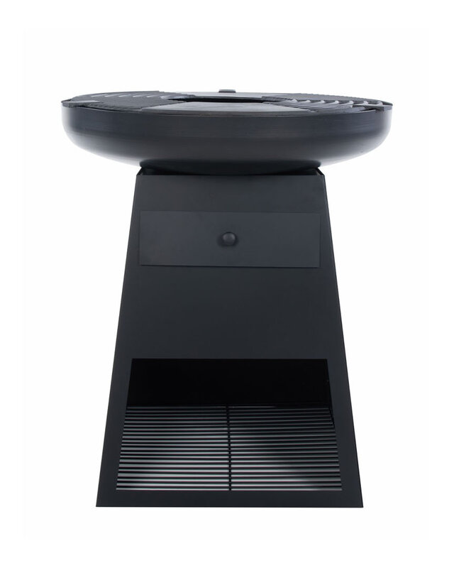 Redfire Havana Barbecue Plancha Grill Zwart GH92 x D82 Cm