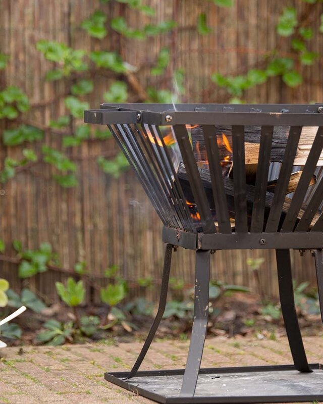 Redfire Denver Vuurkorf Zwart H45 x B39 Cm