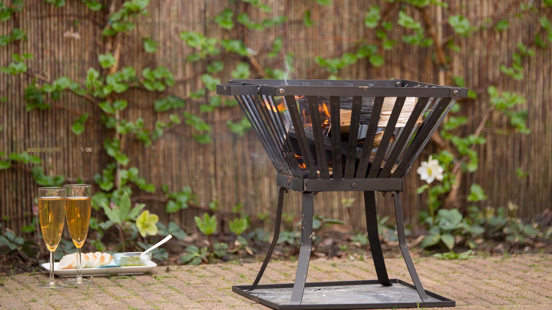 Redfire Denver Vuurkorf Zwart H45 x B39 Cm