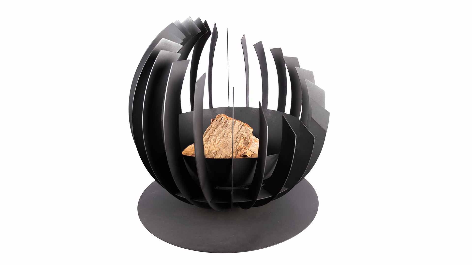 Redfire Barkley Vuurkorf Zwart Diameter 55 Cm