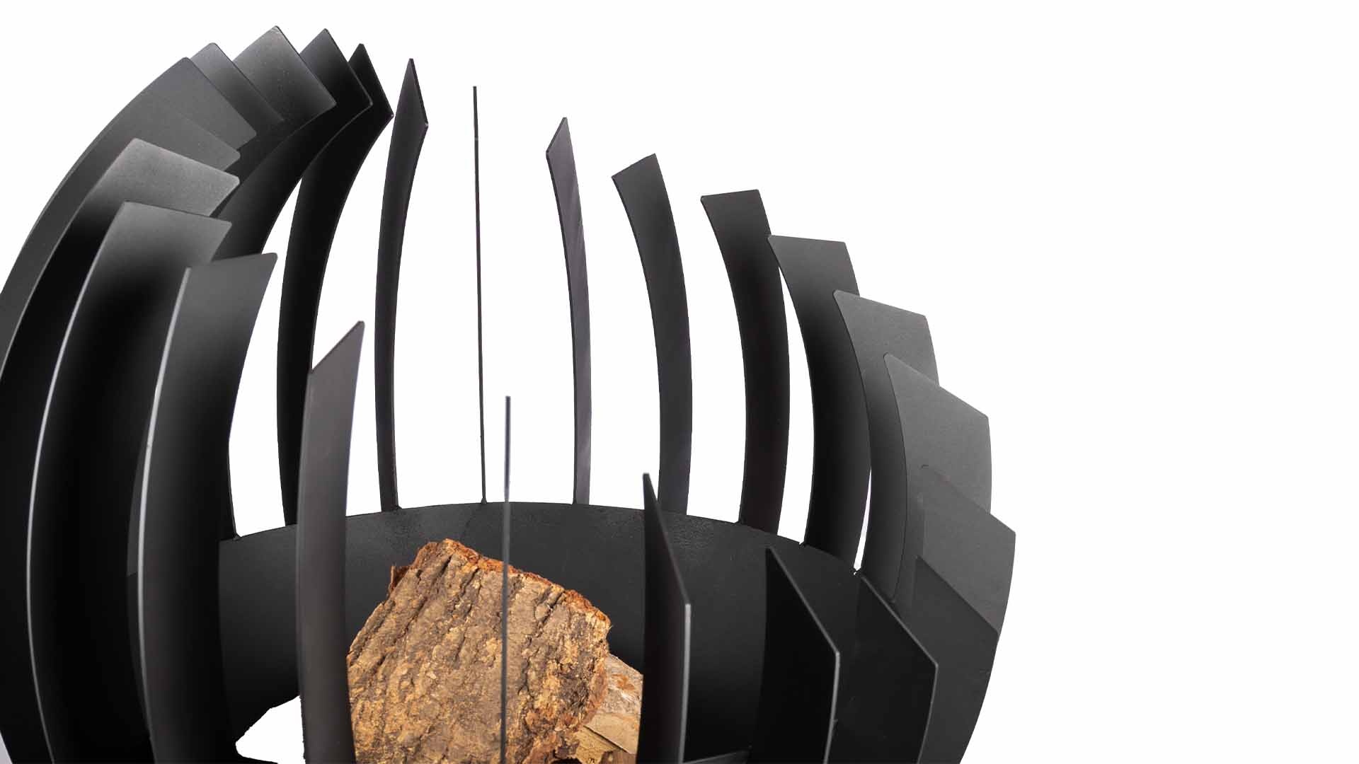 Redfire Barkley Vuurkorf Zwart Diameter 55 Cm