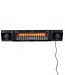 SUNRED Sun And Sound Ultra Wandmodel | Zwart | 2000 Watt