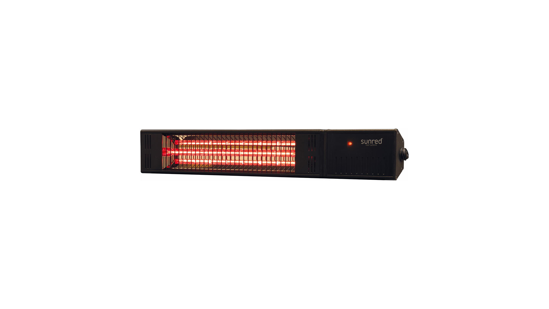 SUNRED Fortuna Ultra Wandmodel Zwart 1500 Watt