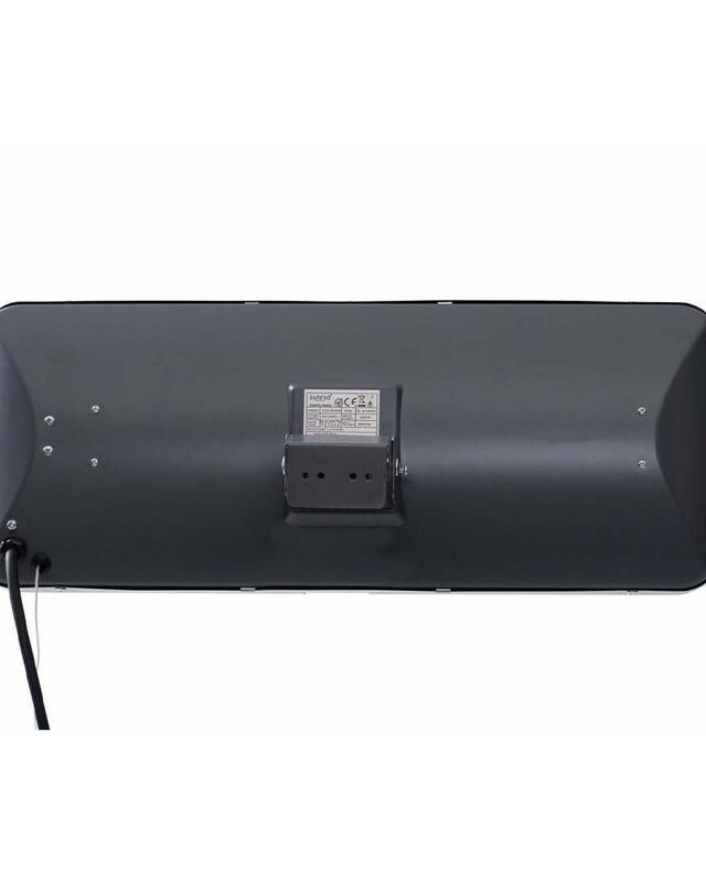 SUNRED Lugo Quartz wandmodel grijs 2000 W