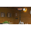 Elektra Quartz staand zwart 2000 watt