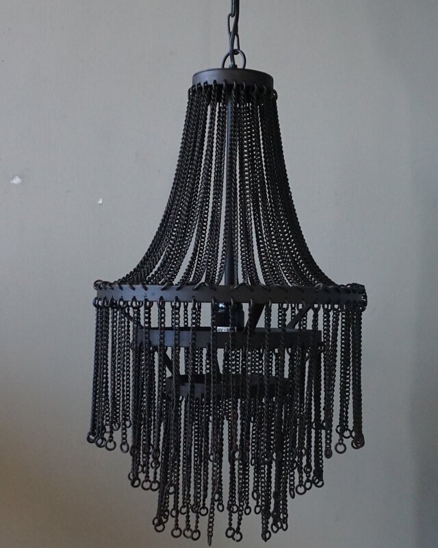 Rene Houtman Hanglamp Mila | Zwart | IJzer | 3 Maten
