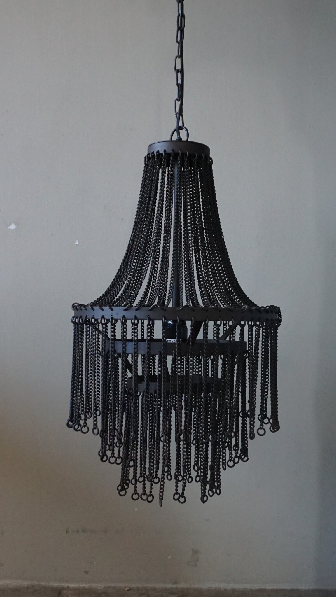 Rene Houtman Hanglamp Mila | Zwart | IJzer | 3 Maten