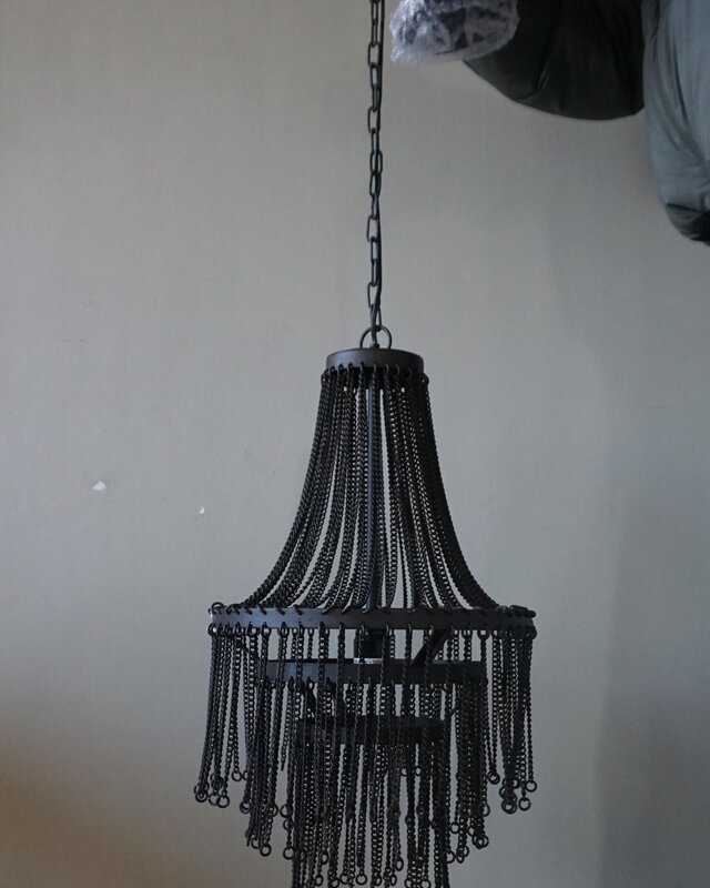 Rene Houtman Hanglamp Mila | Zwart | IJzer | 3 Maten
