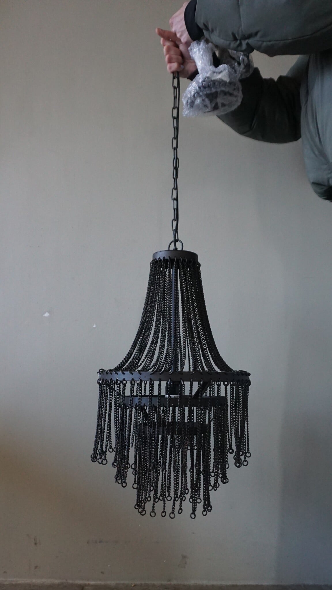 Rene Houtman Hanglamp Mila | Zwart | IJzer | 3 Maten