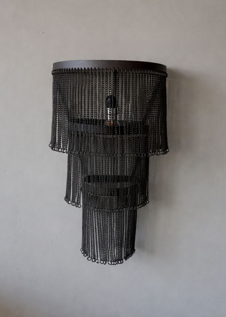 Rene Houtman Wandlamp Mila | Zwart | IJzer | 2 Maten