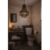 Hanglamp Mila | Zwart | IJzer | 3 Maten